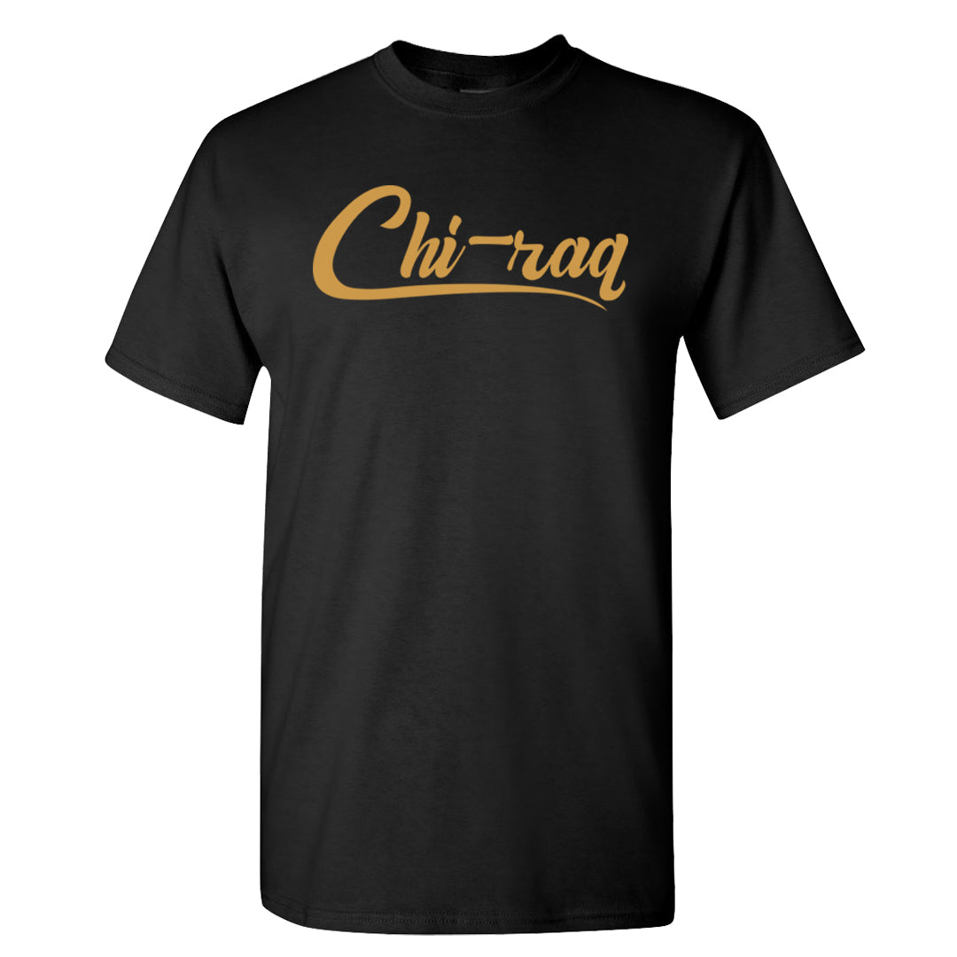 Black Cement Gold 3s T Shirt | Chiraq, Black