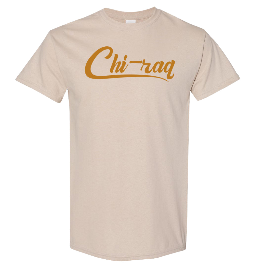 Black Cement Gold 3s T Shirt | Chiraq, Sand