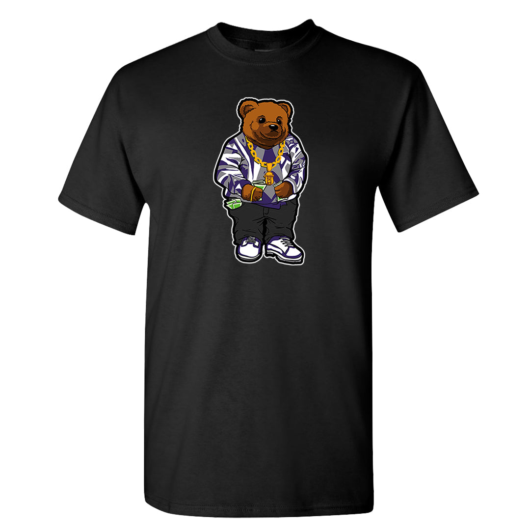Dark Iris 3s T Shirt | Sweater Bear, Black