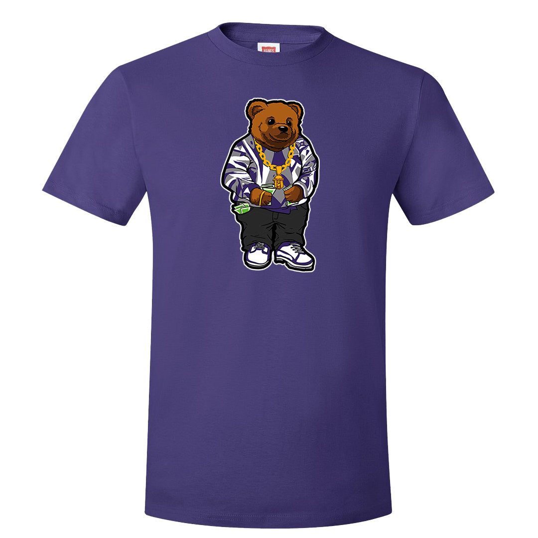 Dark Iris 3s T Shirt | Sweater Bear, Purple