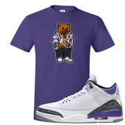 Dark Iris 3s T Shirt | Sweater Bear, Purple