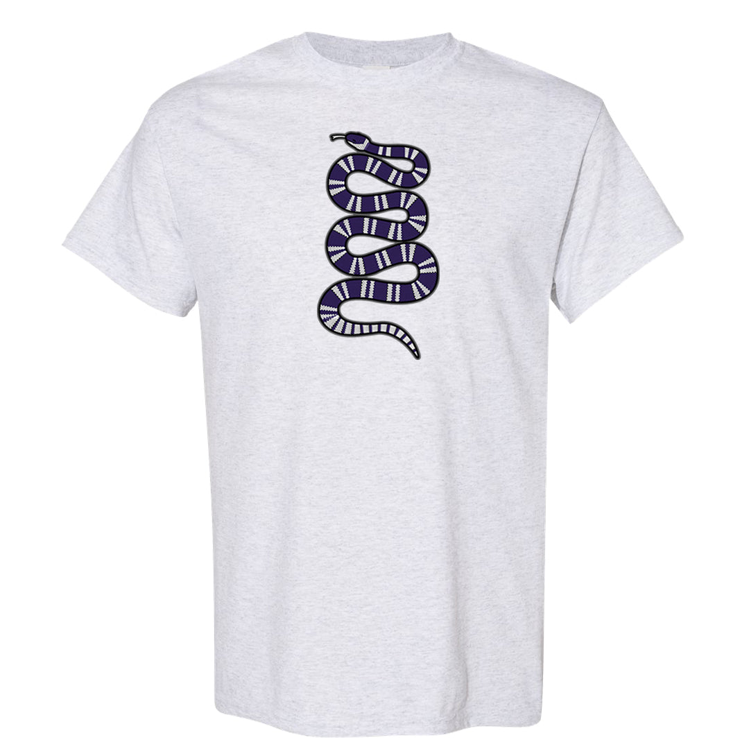Dark Iris 3s T Shirt | Coiled Snake, Ash
