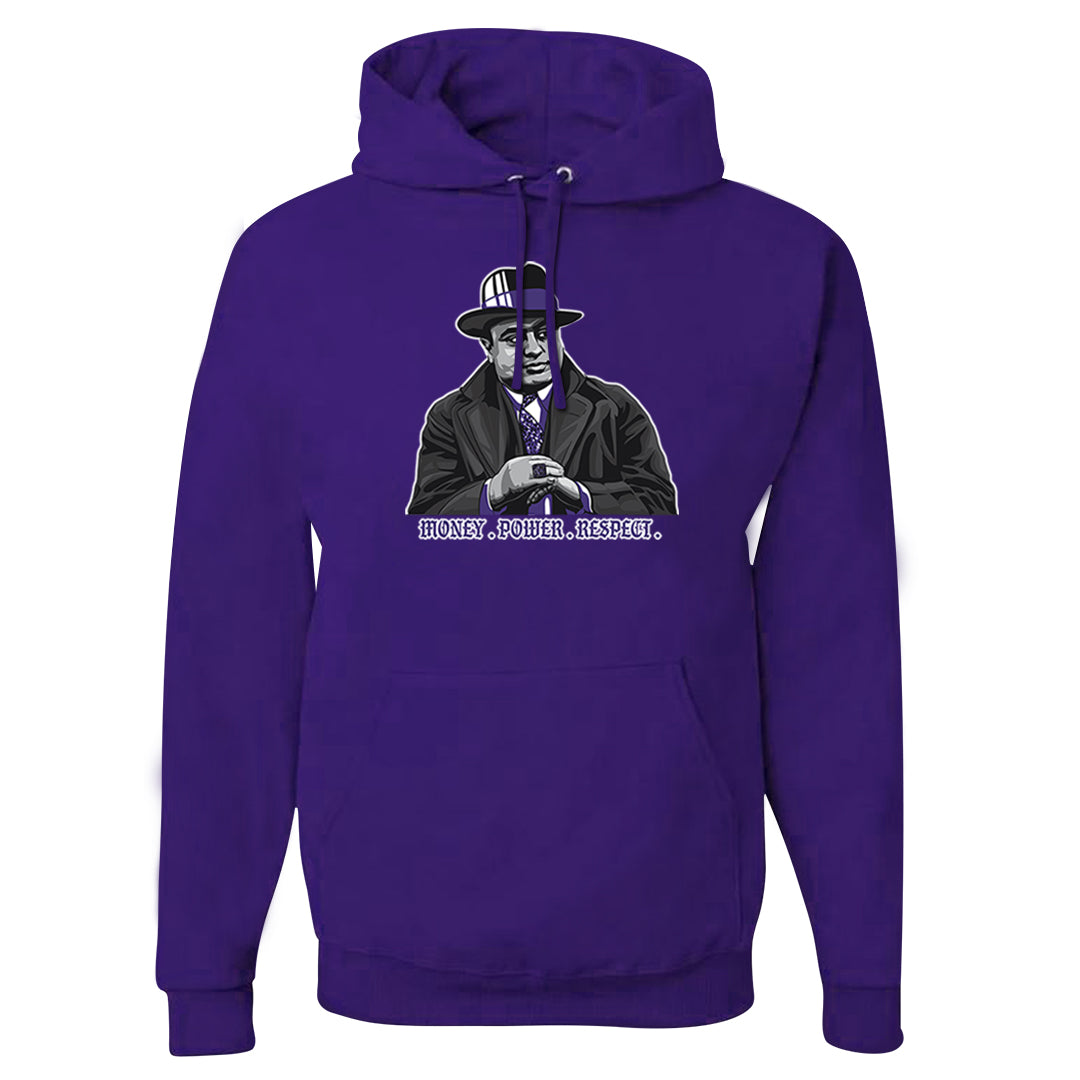 Dark Iris 3s Hoodie | Capone Illustration, Purple