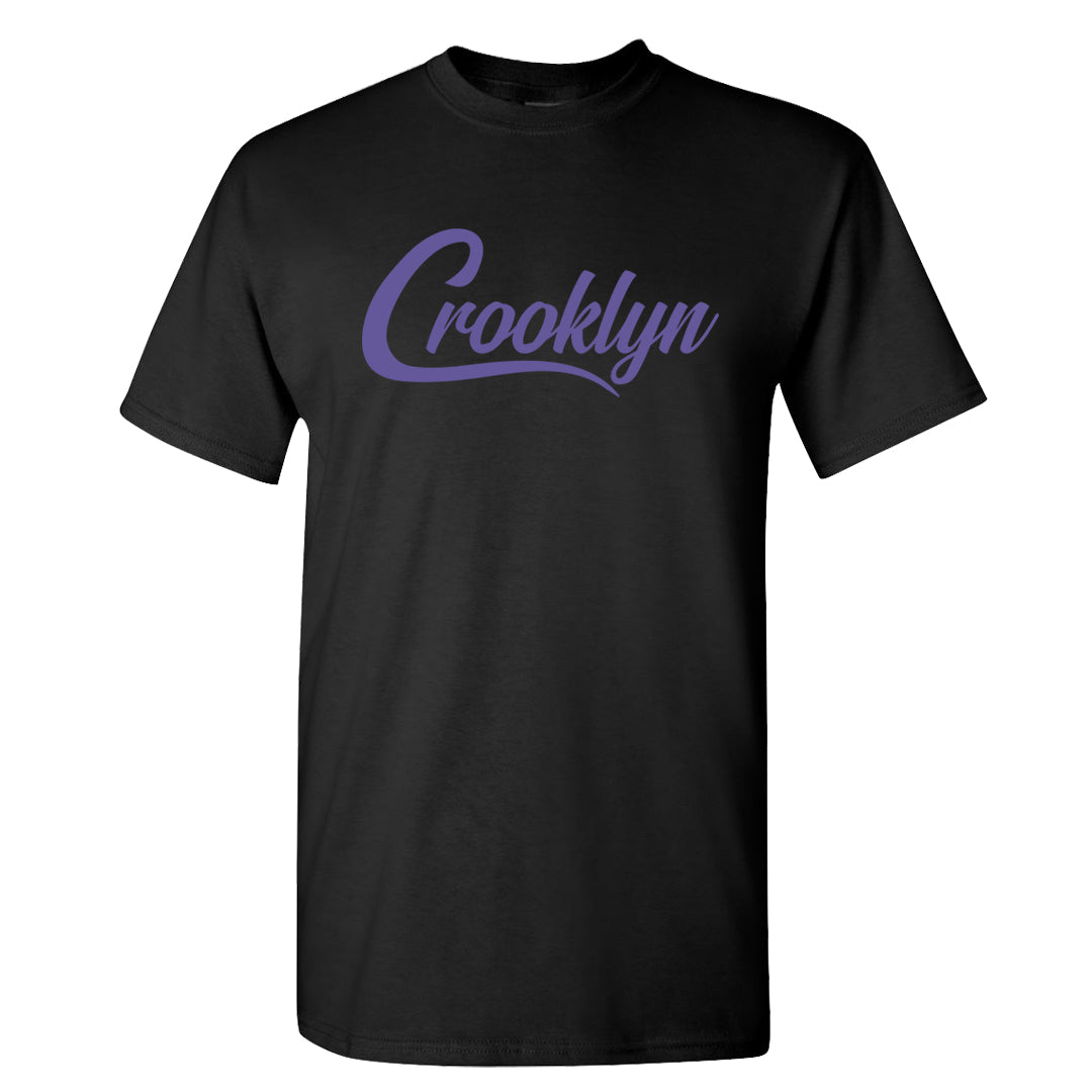 Dark Iris 3s T Shirt | Crooklyn, Black