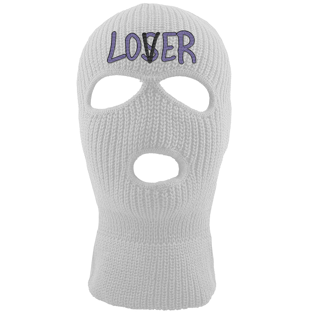 Dark Iris 3s Ski Mask | Lover, White