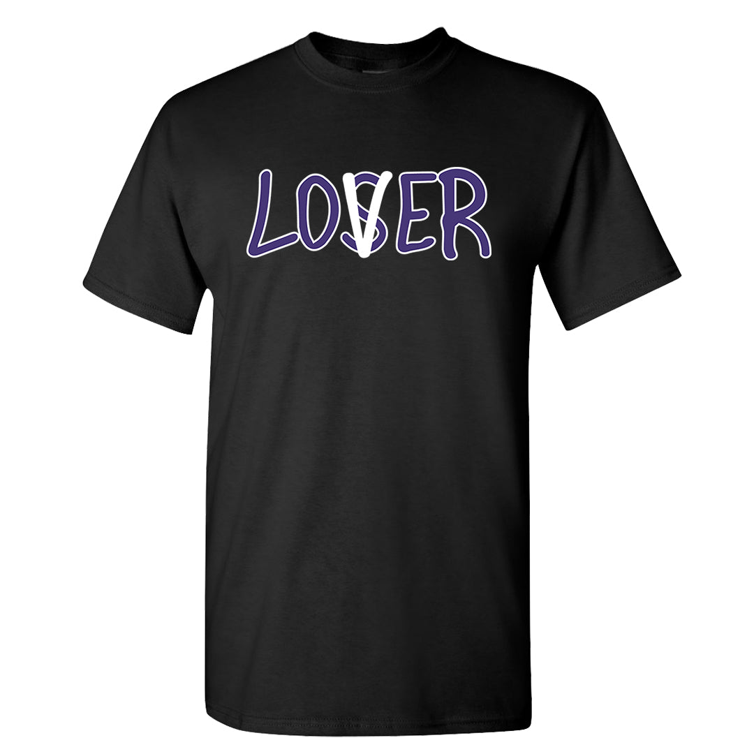 Dark Iris 3s T Shirt | Lover, Black