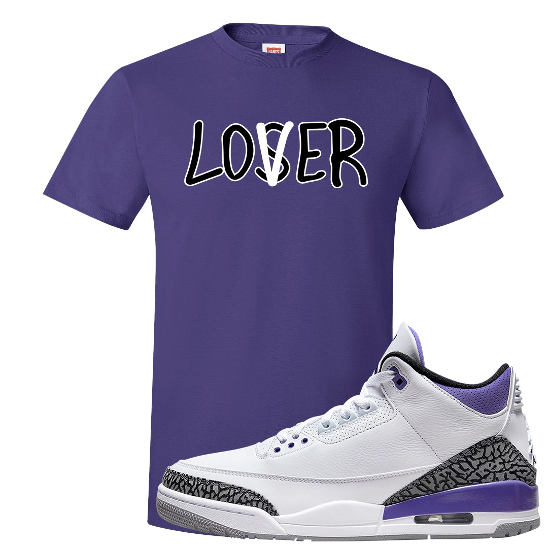 Dark Iris 3s T Shirt | Lover, Purple