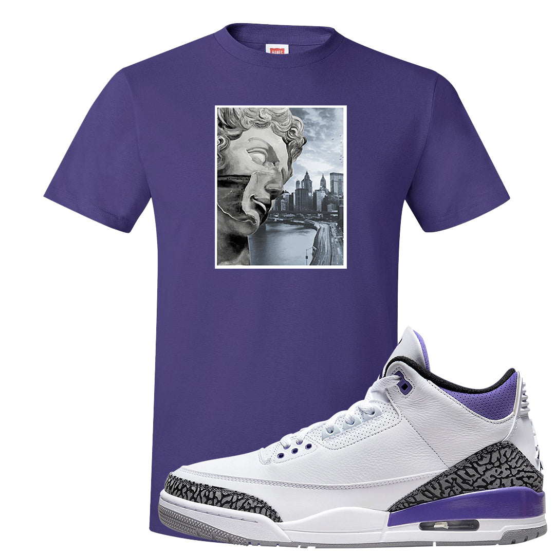 Dark Iris 3s T Shirt | Miguel, Purple