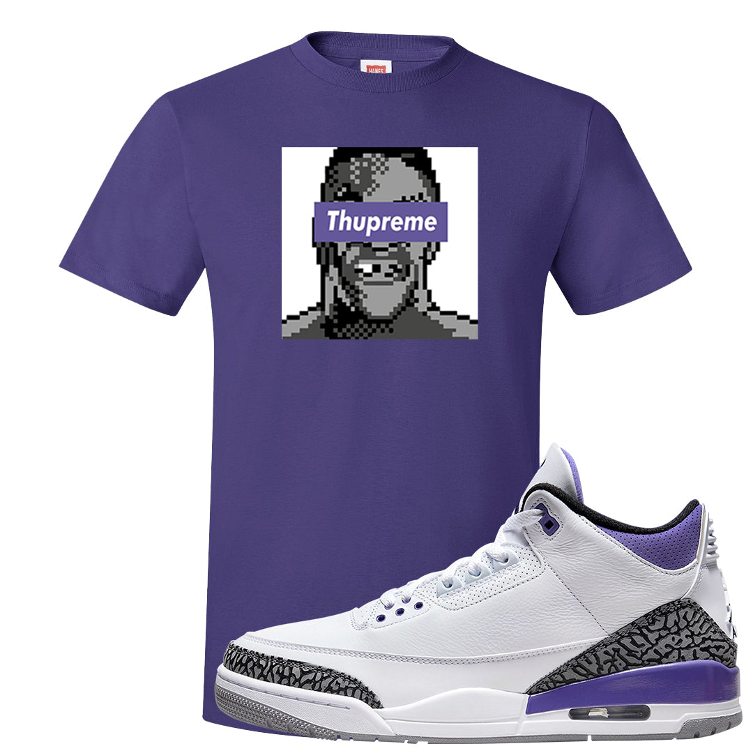 Dark Iris 3s T Shirt | Thupreme, Purple