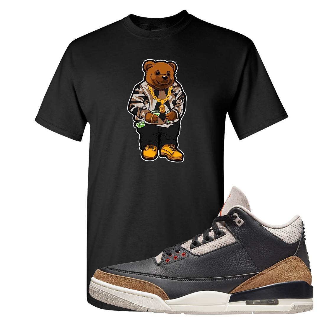 Desert Elephant 3s T Shirt | Sweater Bear, Black
