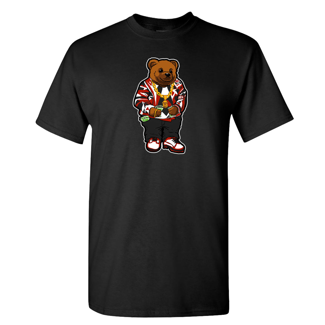Fire Red 3s T Shirt | Sweater Bear, Black
