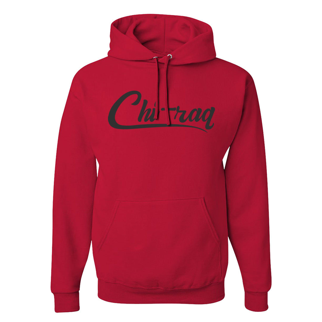 Fire Red 3s Hoodie | Chiraq, Red
