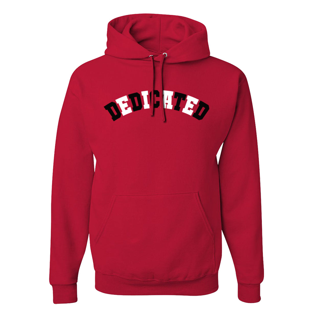 Fire Red 3s Hoodie | Dedicated, Red