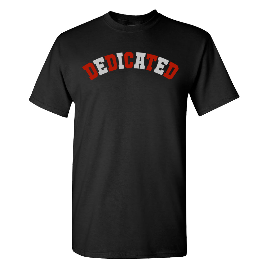 Fire Red 3s T Shirt | Dedicated, Black