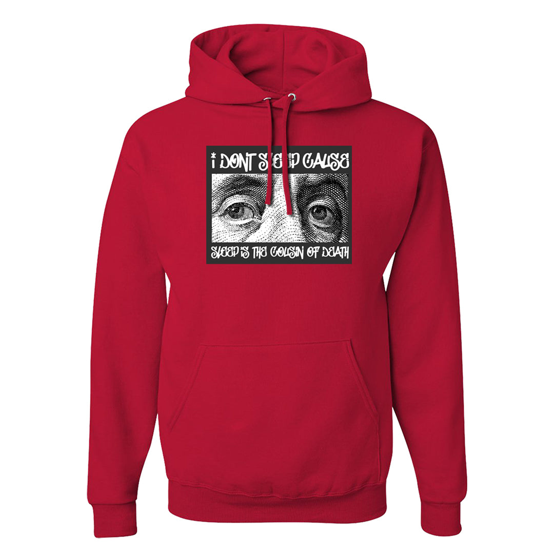 Fire Red 3s Hoodie | Franklin Eyes, Red