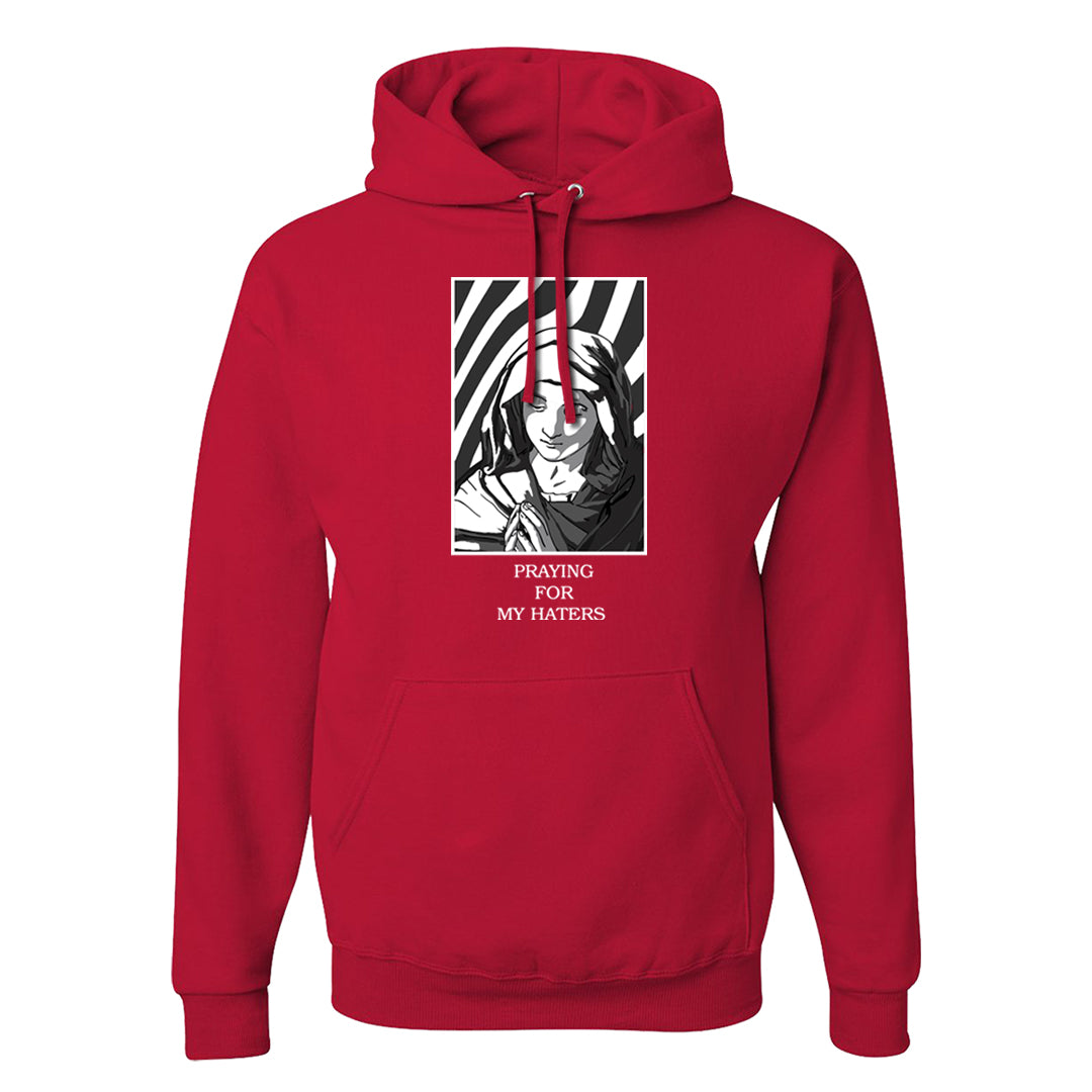 Fire Red 3s Hoodie | God Told Me, Red