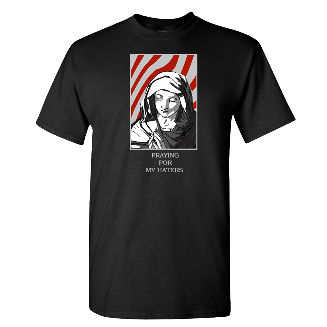 Fire Red 3s T Shirt | God Told Me, Black