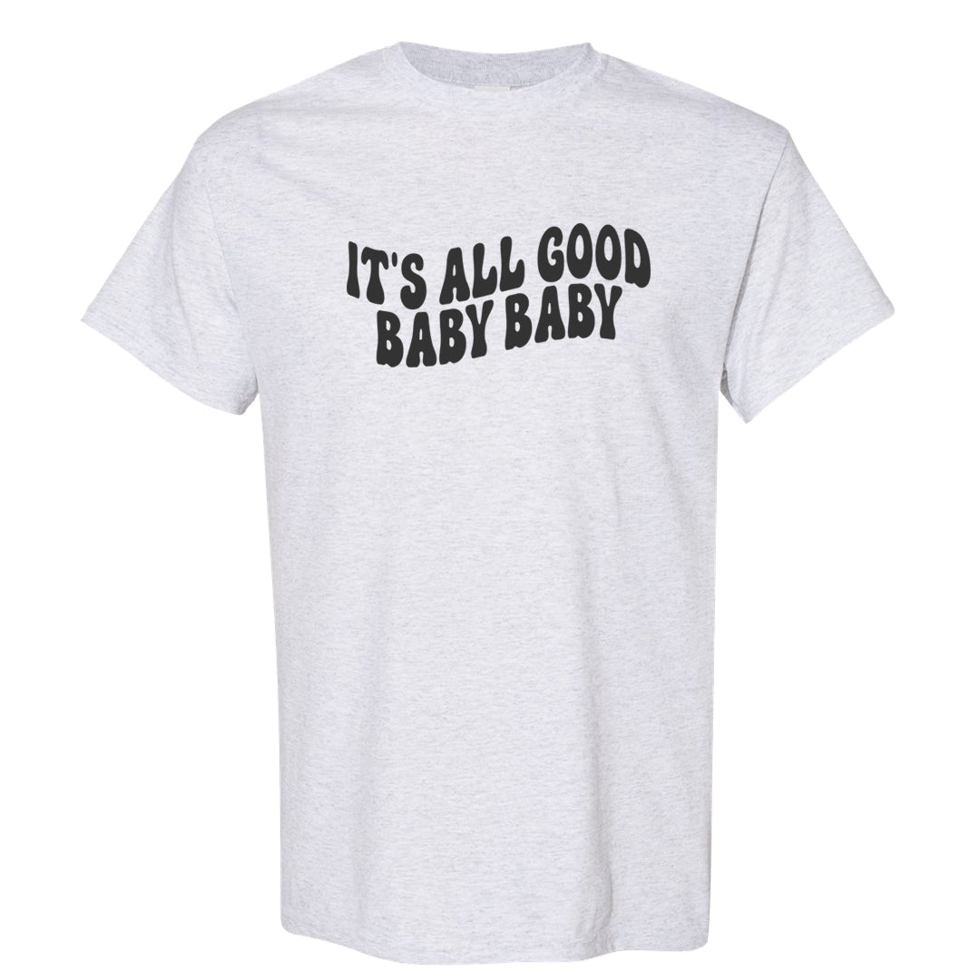 White Cement Reimagined 3s T Shirt | All Good Baby, Ash