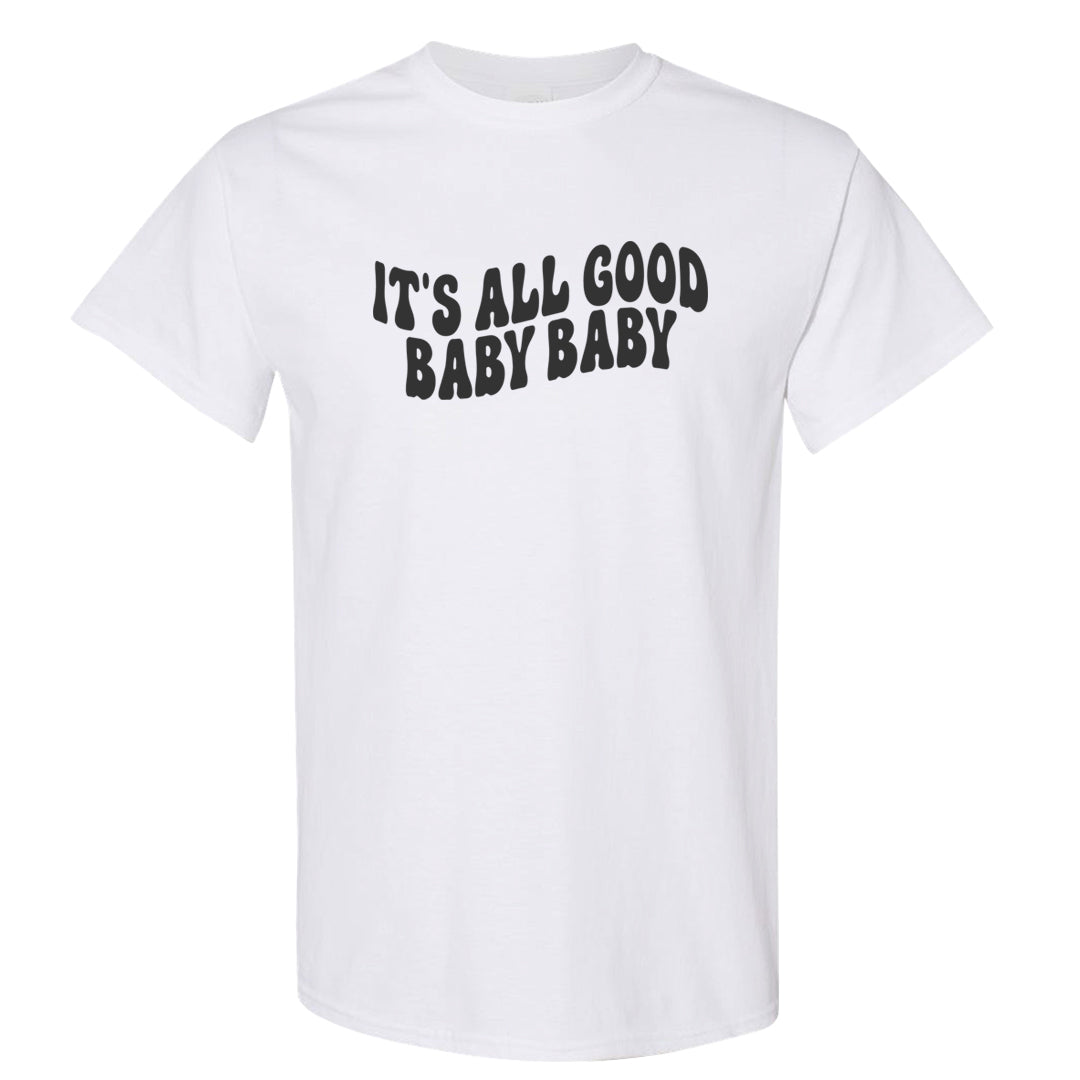 White Cement Reimagined 3s T Shirt | All Good Baby, White