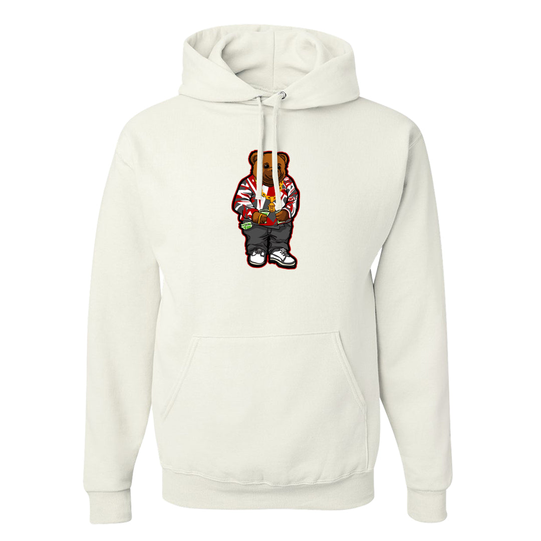 White Cement Reimagined 3s Hoodie | Sweater Bear, White