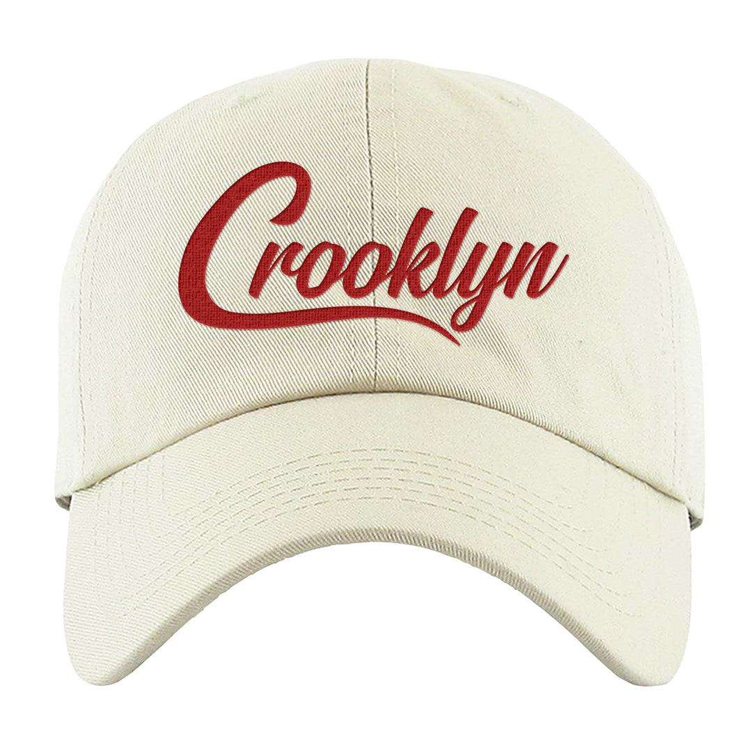 White Cement Reimagined 3s Dad Hat | Crooklyn, White