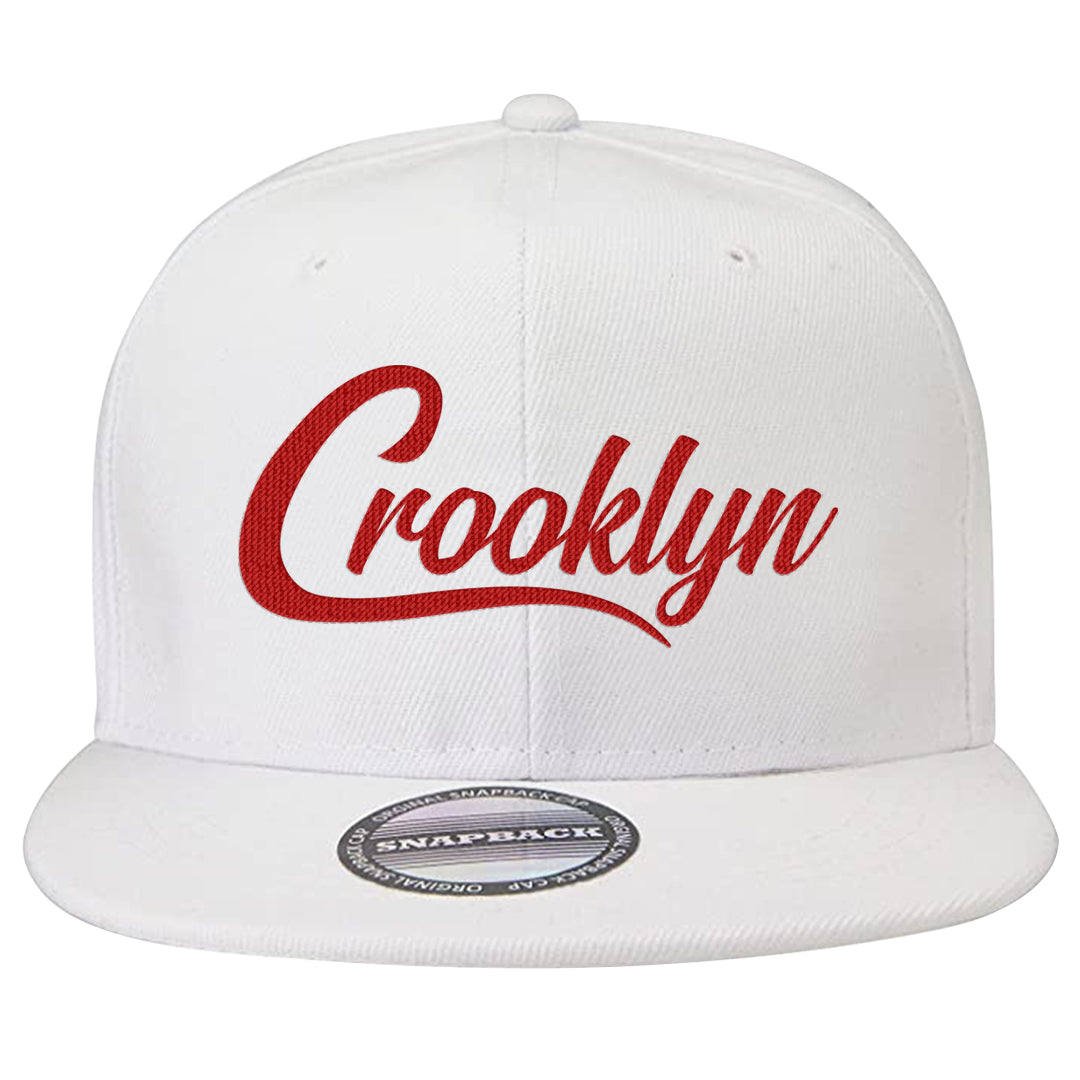 White Cement Reimagined 3s Snapback Hat | Crooklyn, White