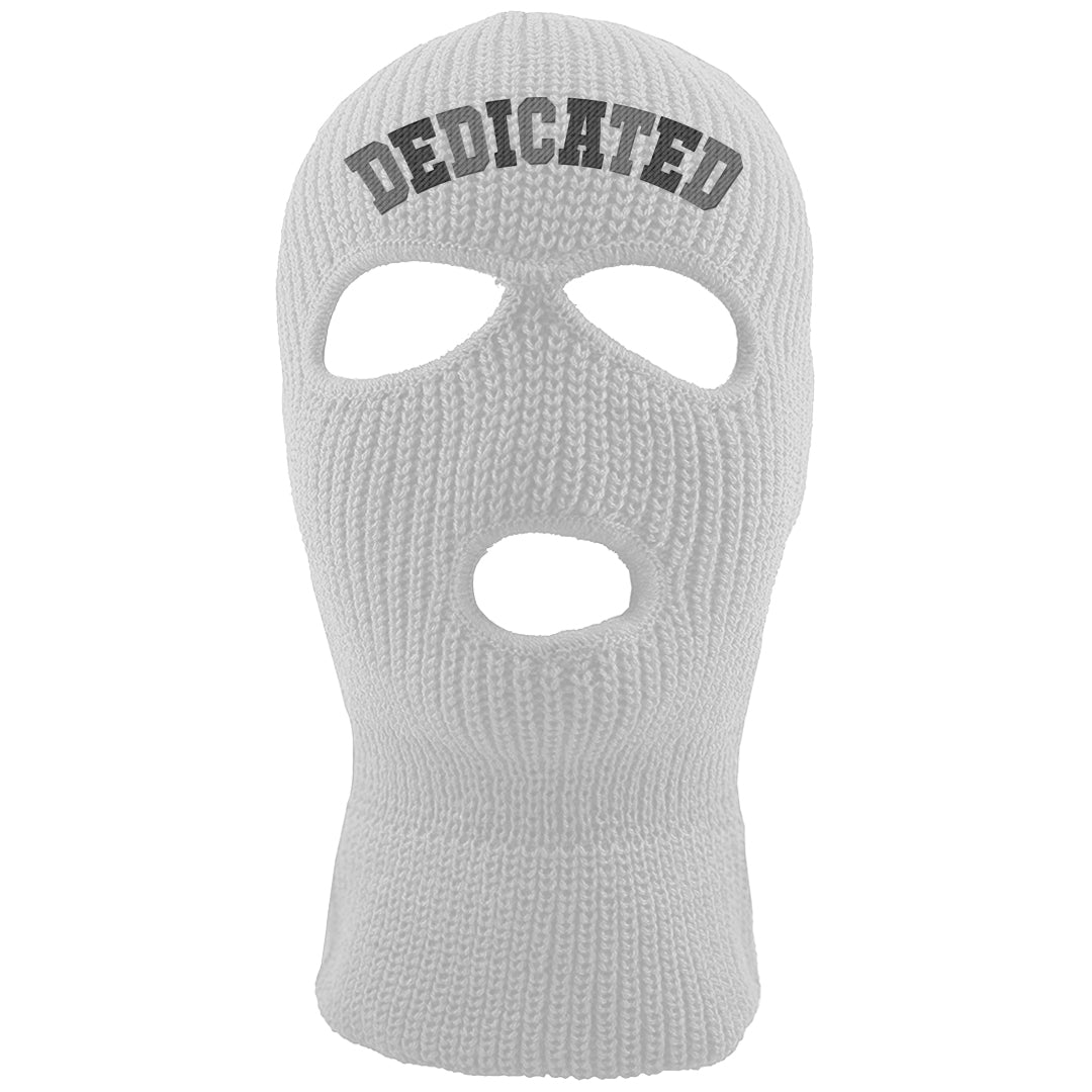 White Cement Reimagined 3s Ski Mask | Dedicated, White