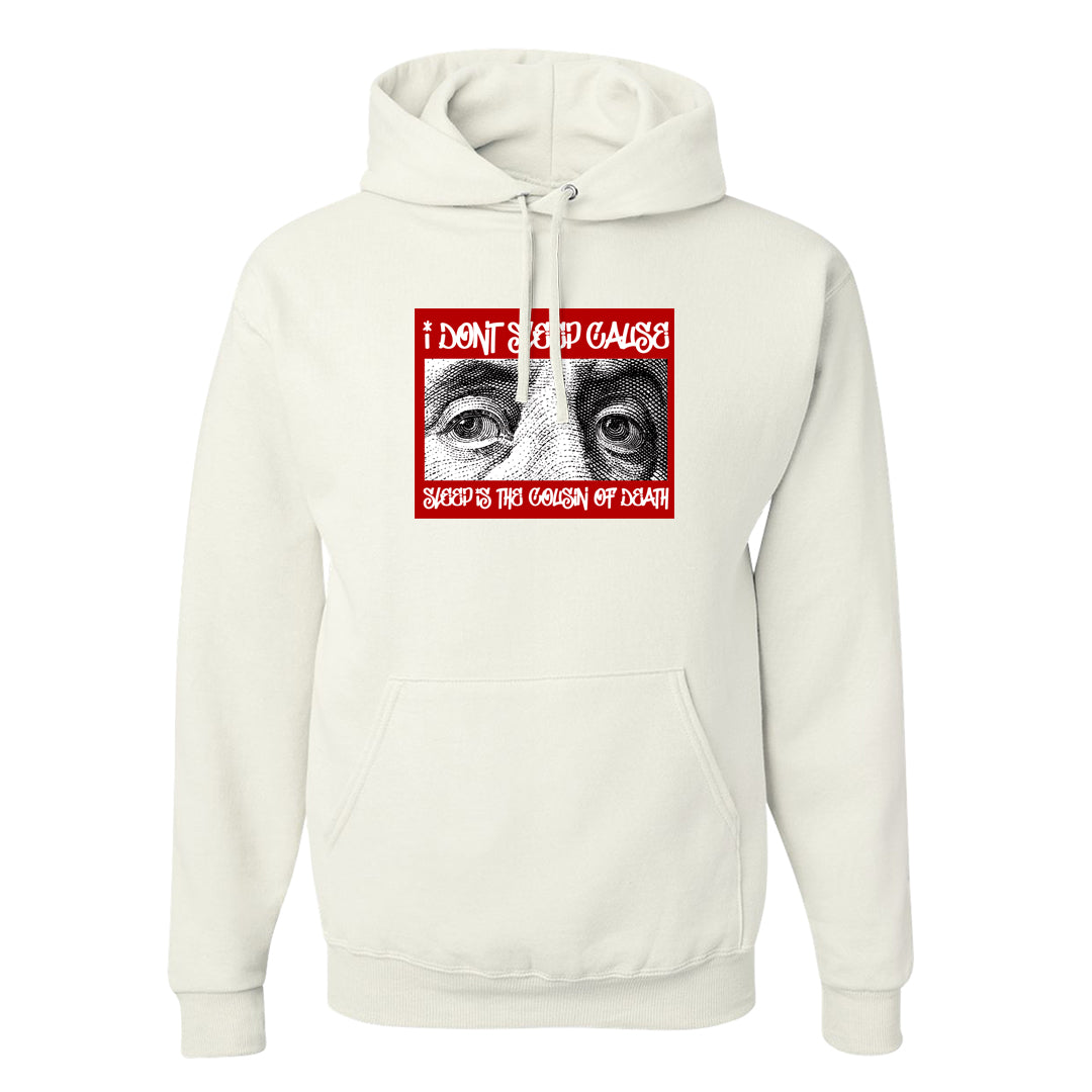 White Cement Reimagined 3s Hoodie | Franklin Eyes, White