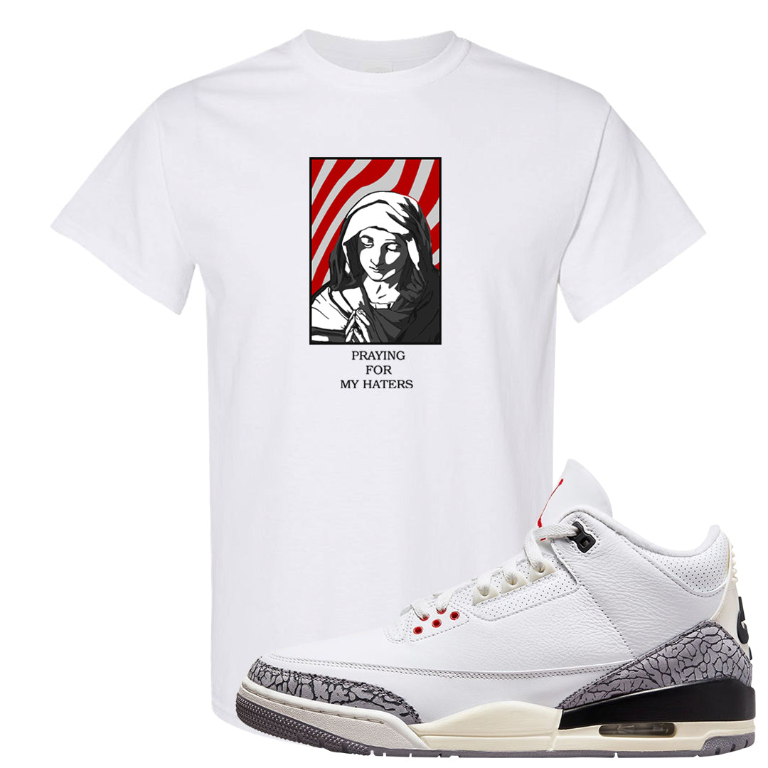 White Cement Reimagined 3s T Shirt | God Told Me, White
