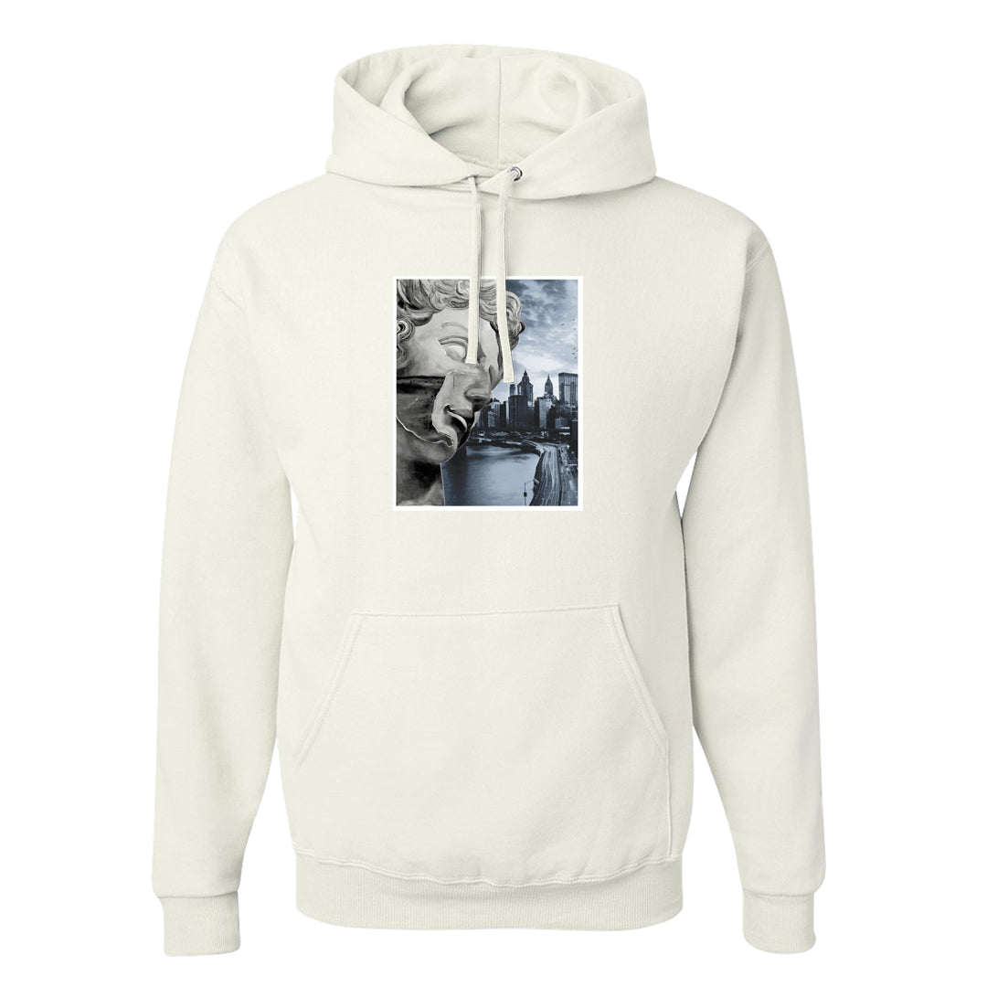 White Cement Reimagined 3s Hoodie | Miguel, White
