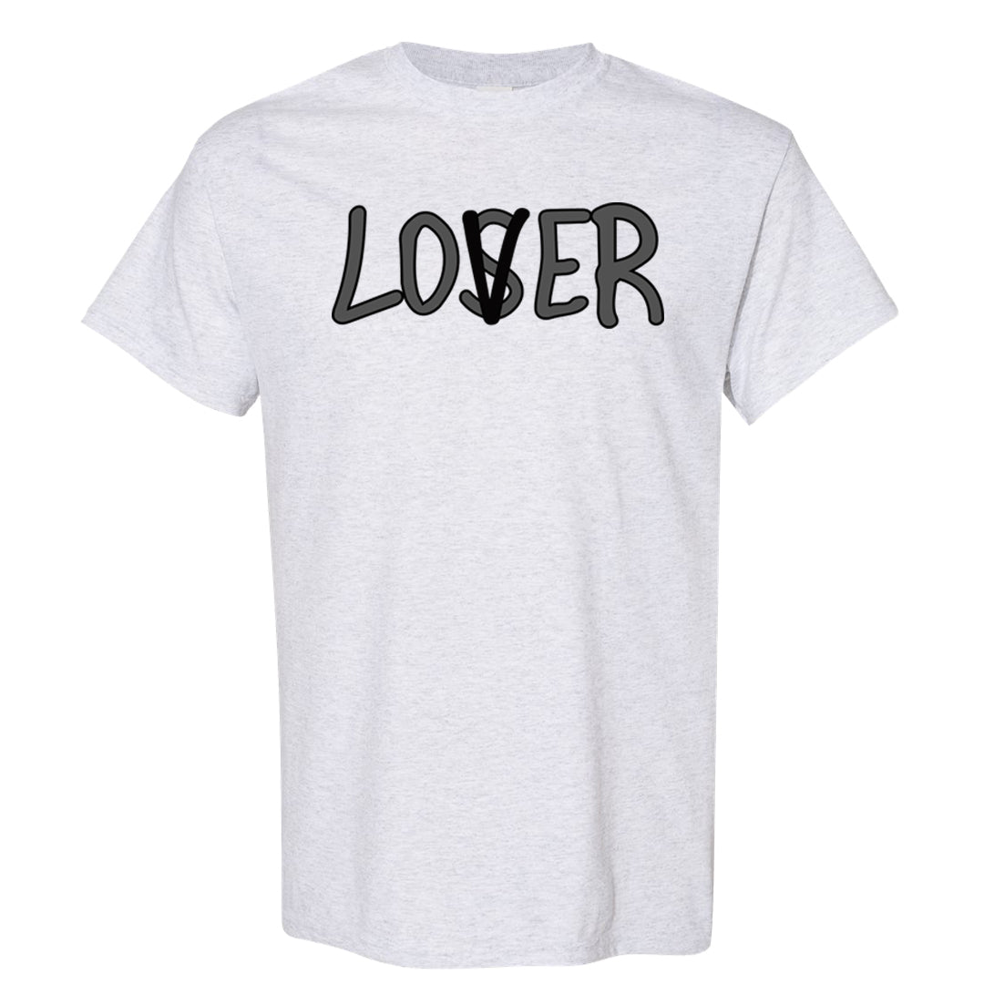 Black Canvas 4s T Shirt | Lover, Ash