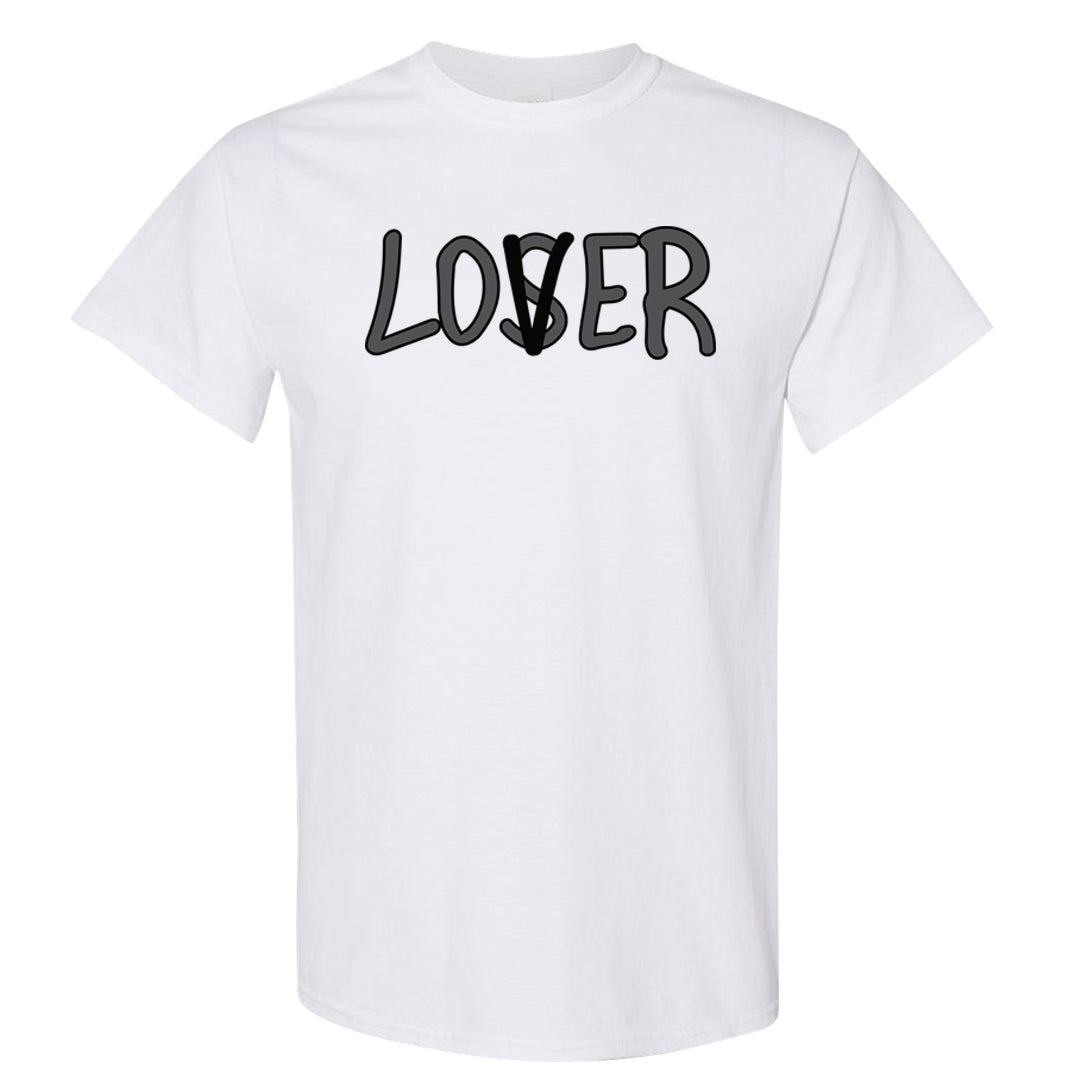 Black Canvas 4s T Shirt | Lover, White