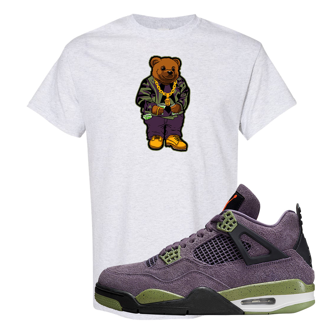 Canyon Purple 4s T Shirt | Sweater Bear, Ash