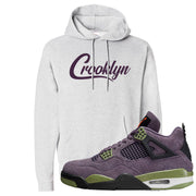 Canyon Purple 4s Hoodie | Crooklyn, Ash
