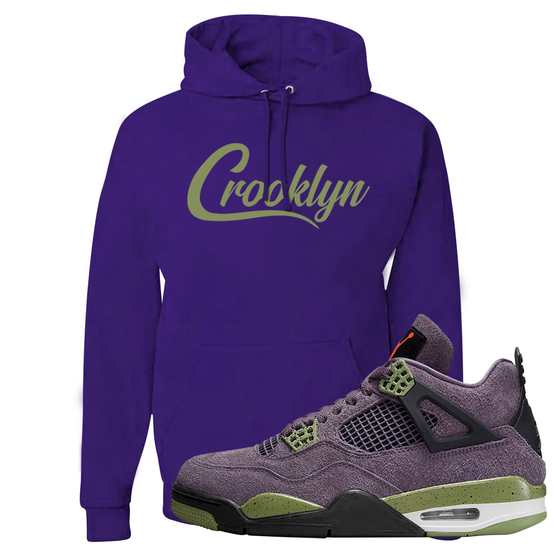 Canyon Purple 4s Hoodie | Crooklyn, Purple