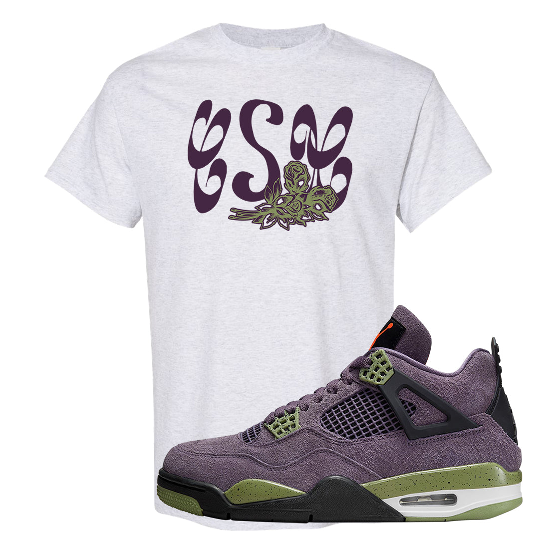 Canyon Purple 4s T Shirt | Certified Sneakerhead, Ash