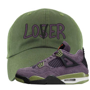 Canyon Purple 4s Dad Hat | Lover, Olive