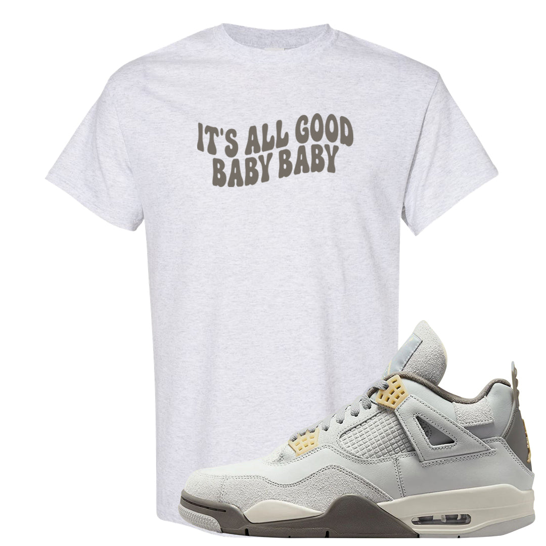 Photon Dust 4s T Shirt | All Good Baby, Ash