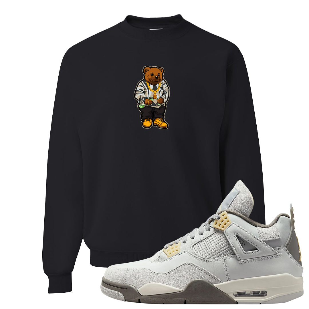 Photon Dust 4s Crewneck Sweatshirt | Sweater Bear, Black