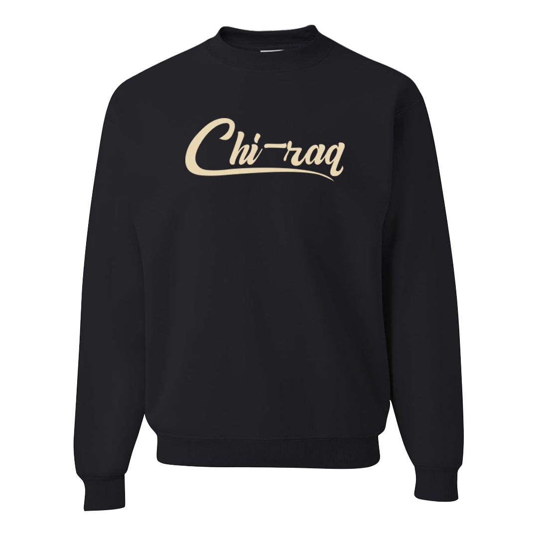 Photon Dust 4s Crewneck Sweatshirt | Chiraq, Black