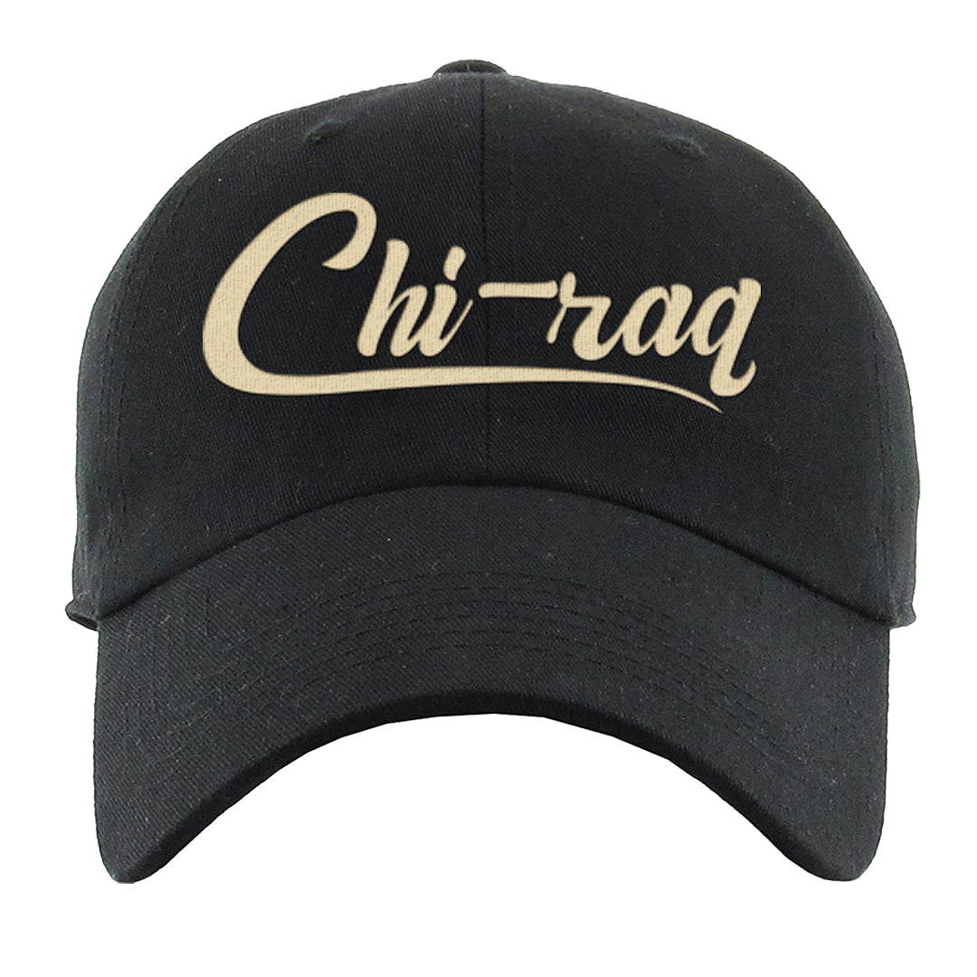 Photon Dust 4s Dad Hat | Chiraq, Black