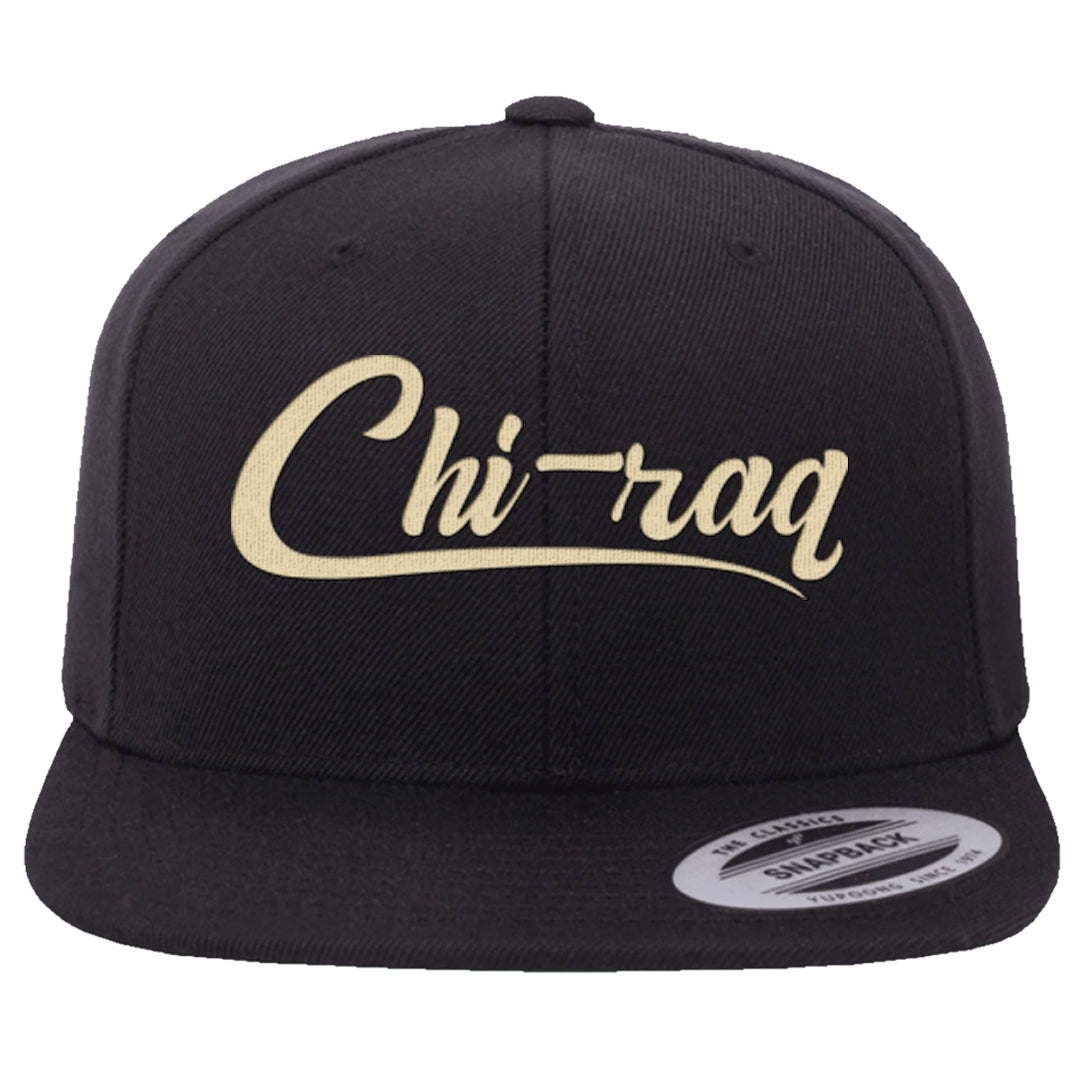 Photon Dust 4s Snapback Hat | Chiraq, Black