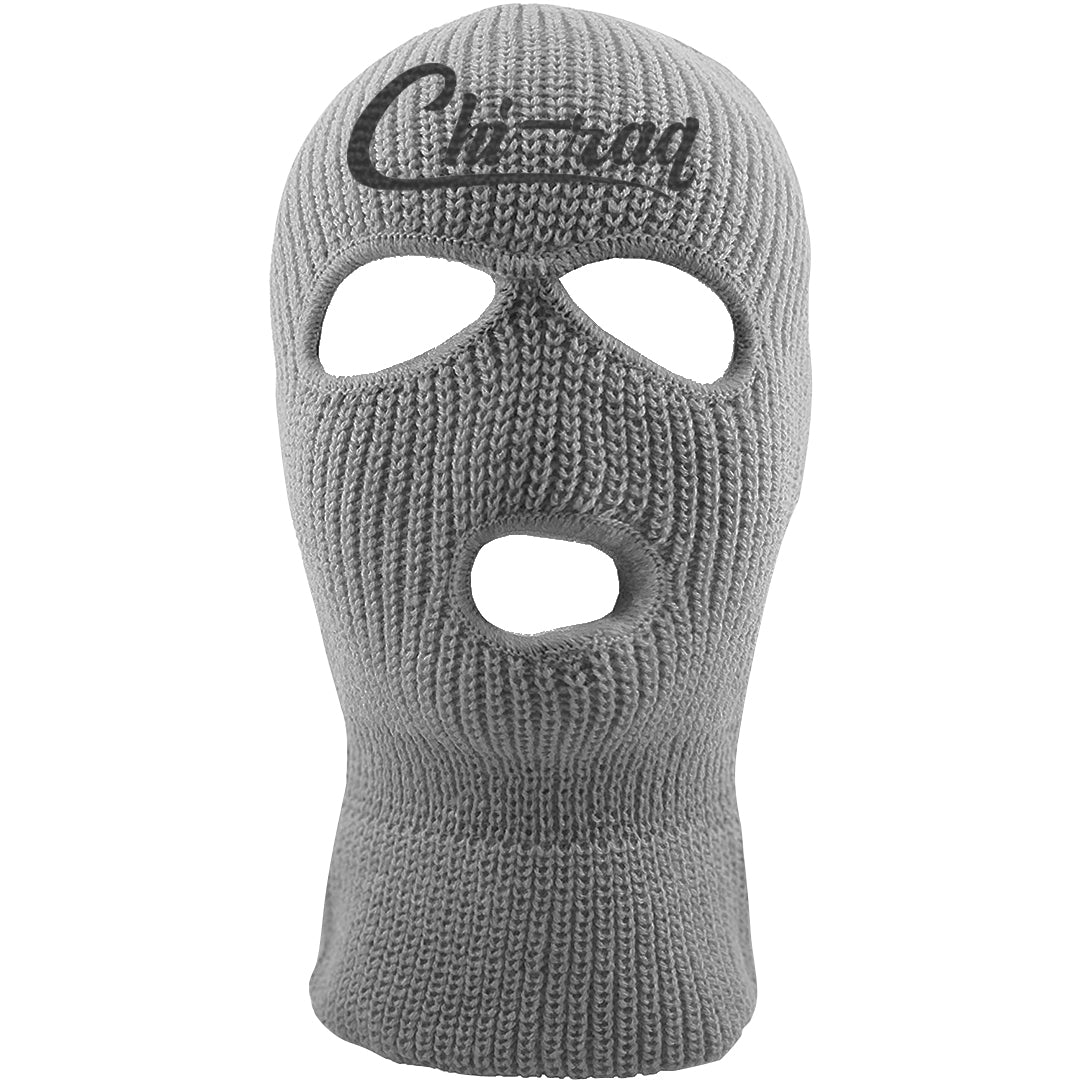 Photon Dust 4s Ski Mask | Chiraq, Light Gray