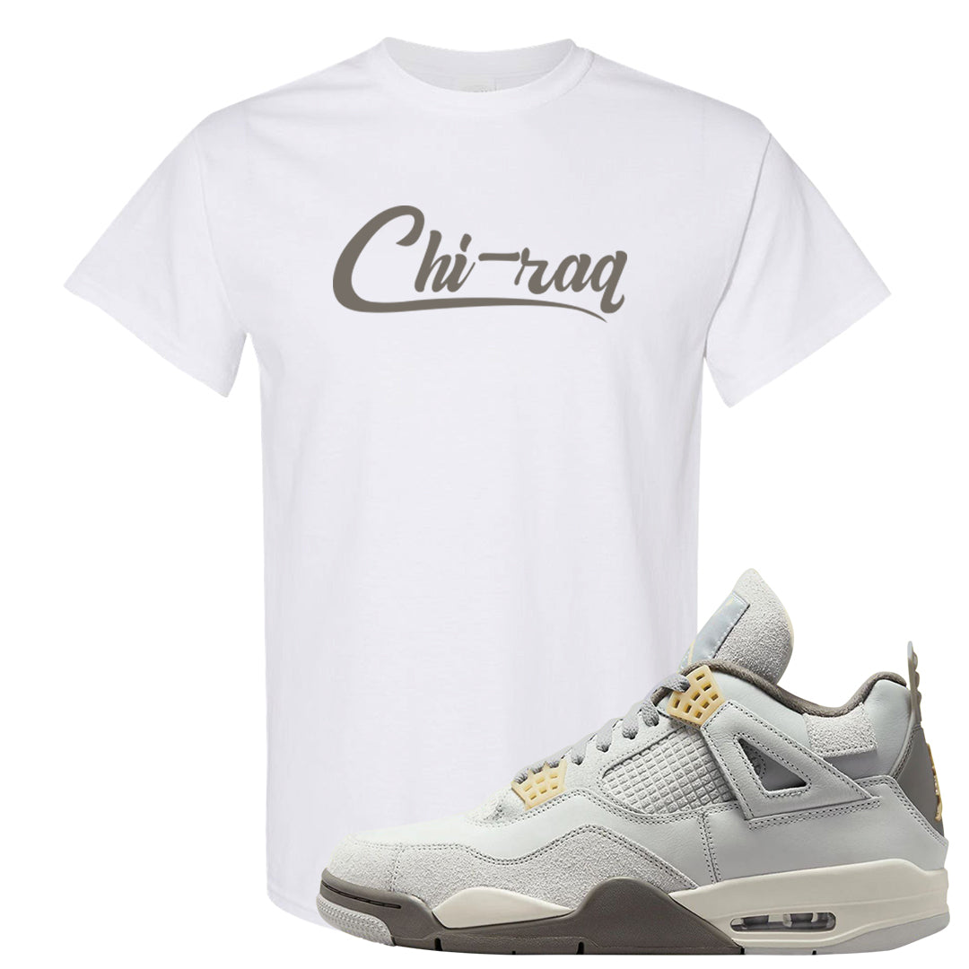 Photon Dust 4s T Shirt | Chiraq, White