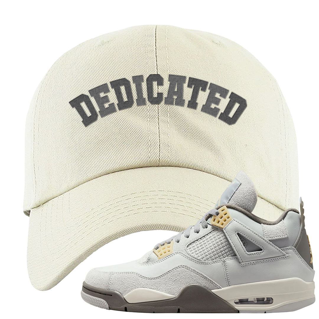 Photon Dust 4s Dad Hat | Dedicated, White