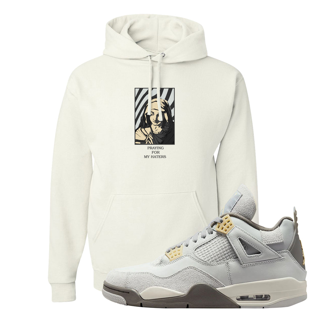 Photon Dust 4s Hoodie | God Told Me, White