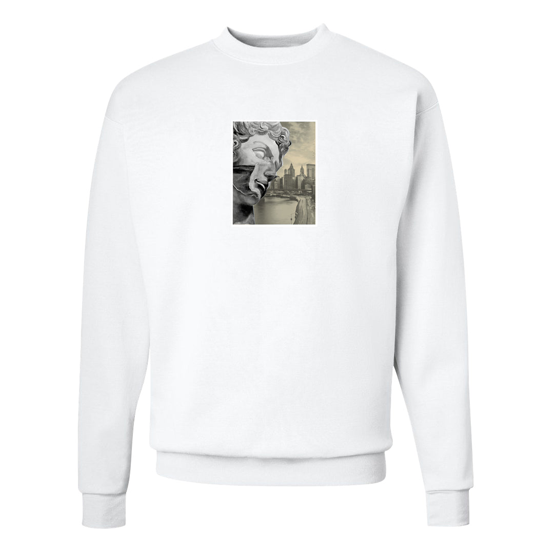 Photon Dust 4s Crewneck Sweatshirt | Miguel, White