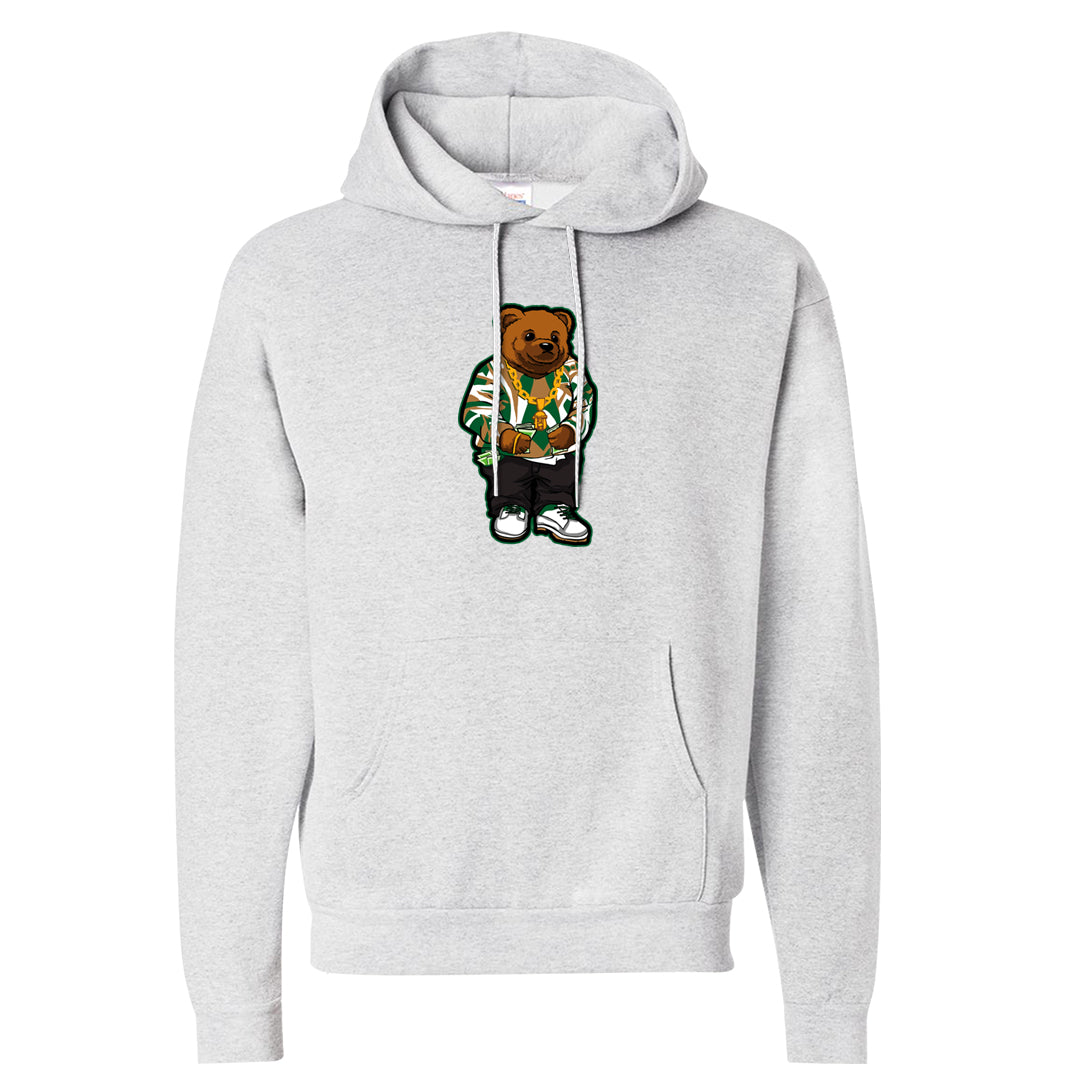 Pine Green SB 4s Hoodie | Sweater Bear, Ash