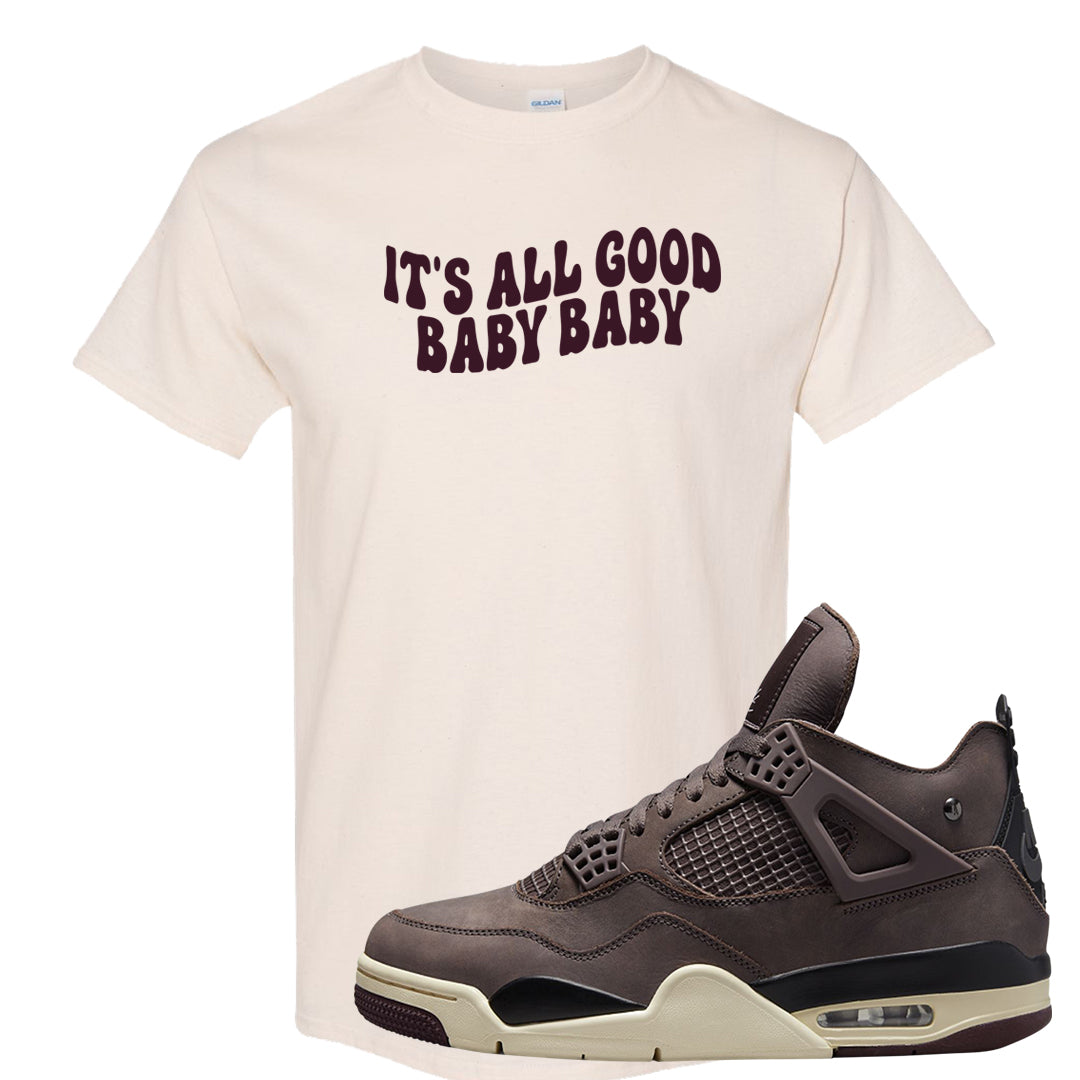 Violet Ore 4s T Shirt | All Good Baby, Natural