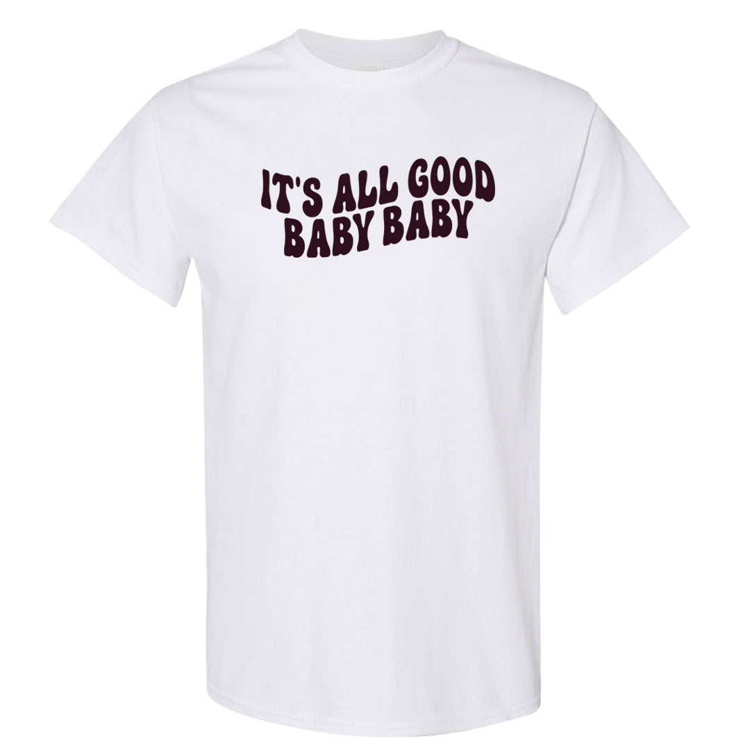Violet Ore 4s T Shirt | All Good Baby, White